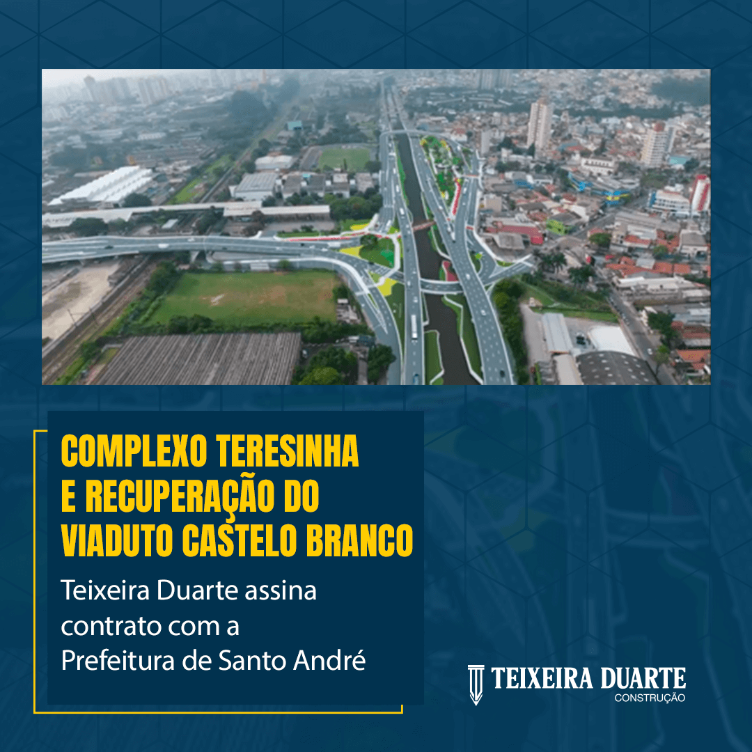 Teixeira Duarte assina contrato para execução das obras do Complexo