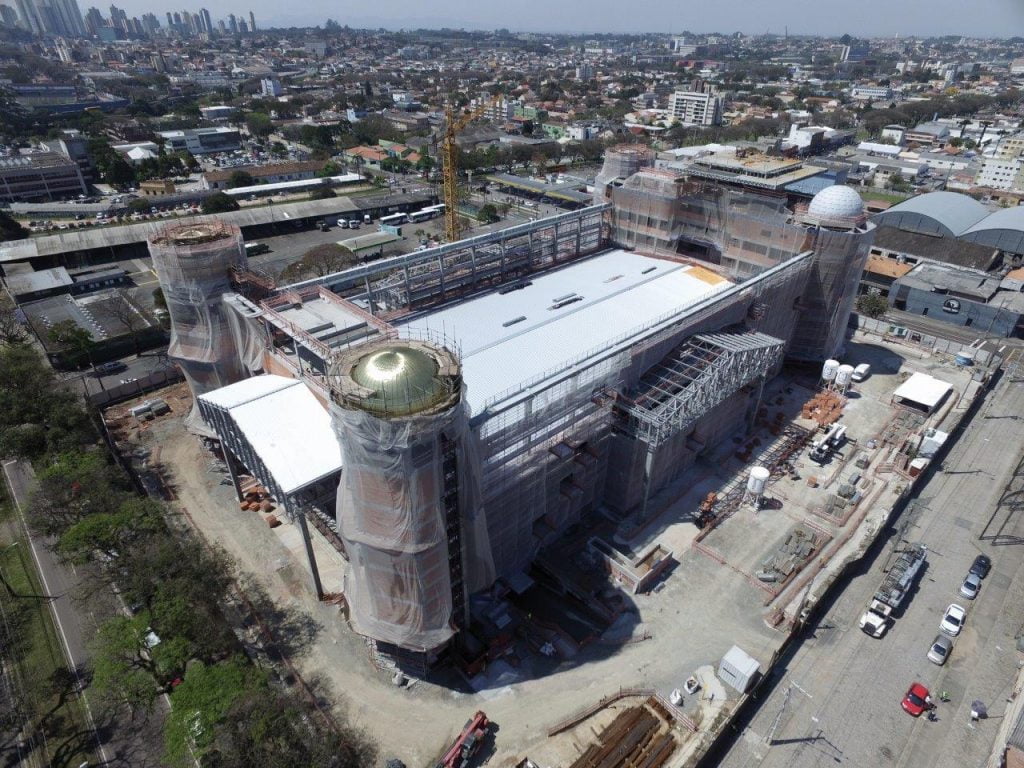 Iurd Templo Maior De Curitiba Teixeira Duarte Construção