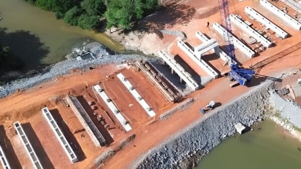 Obra de arte especial — Case: superestrutura em Box Culvert com fundações com fundações profundas em estacas escavadas